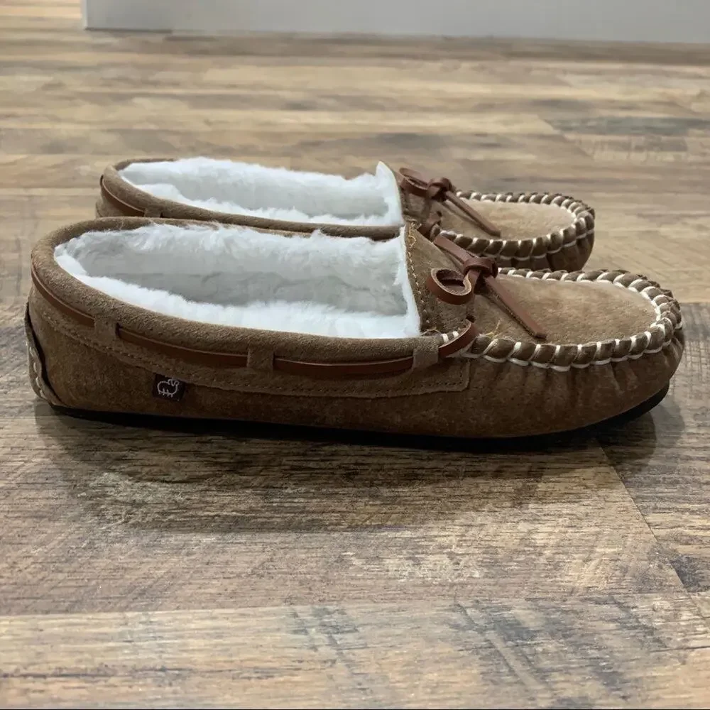 NWOT LAMO Women's Britain Moc 4 Chestnut Moccasin Size 7